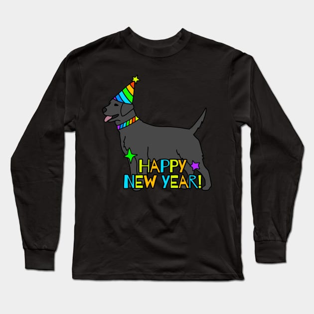 Happy New Year! Long Sleeve T-Shirt by Kelly Louise Art